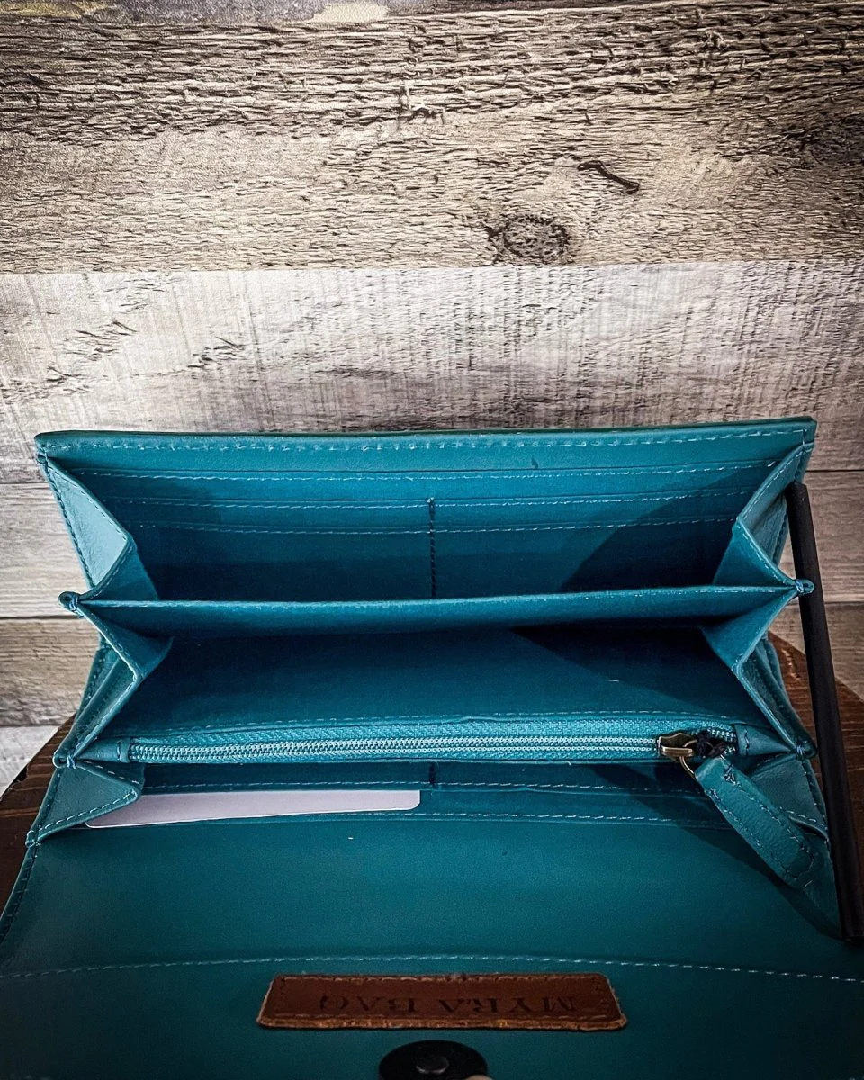 Flower Crest Ridge Wallet by Myra Bag - Image 4