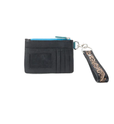 Pride of Prickly Pears Card Holder in Black by Myra Bag - Image 5