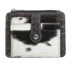Wonder Trail Card Holder in Black by Myra Bag - Image 4