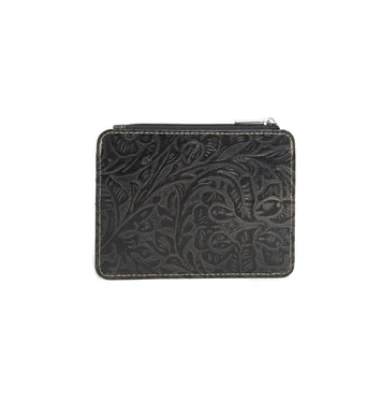 Wonder Trail Card Holder in Black by Myra Bag - Image 6