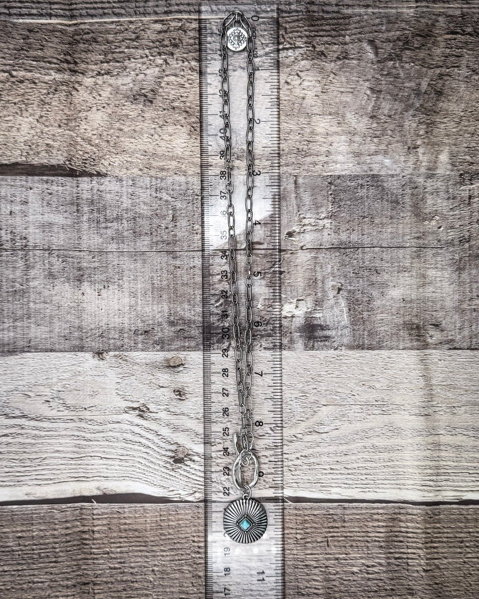 Northline Burst White Gold Necklace - Image 3
