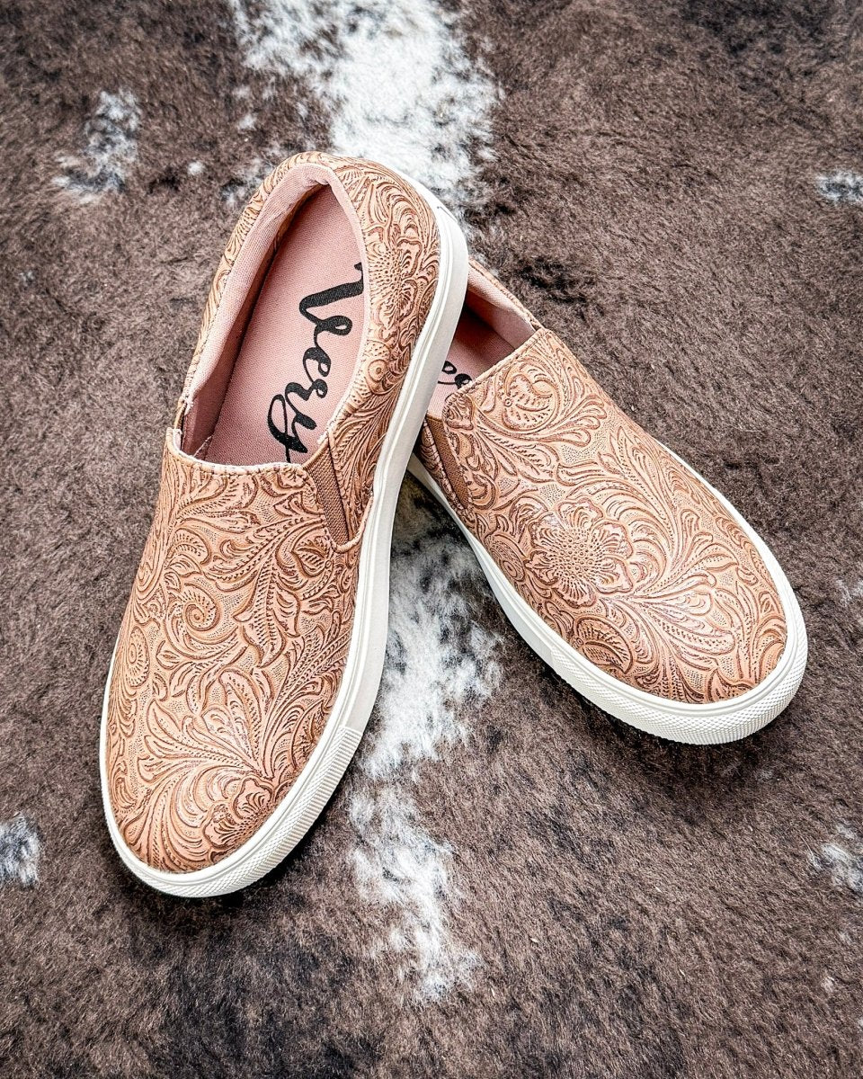 Nova Slip-On Sneaker in Tan by Very G - Image 5