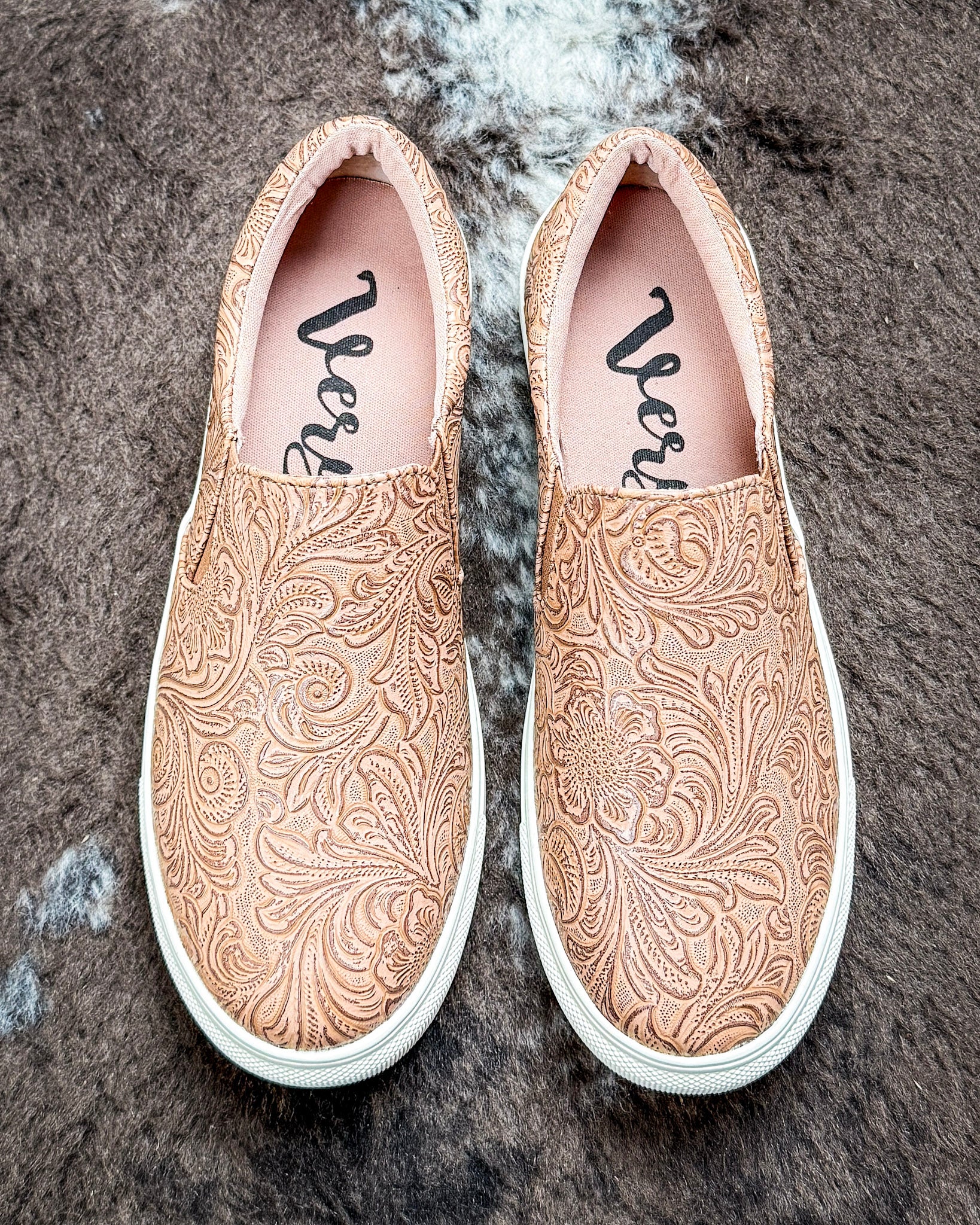 Nova Slip-On Sneaker in Tan by Very G - Image 6