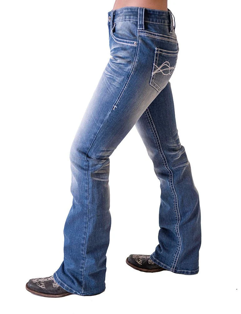 Original Shattered Bootcut Jeans by Cowgirl Tuff - Image 12