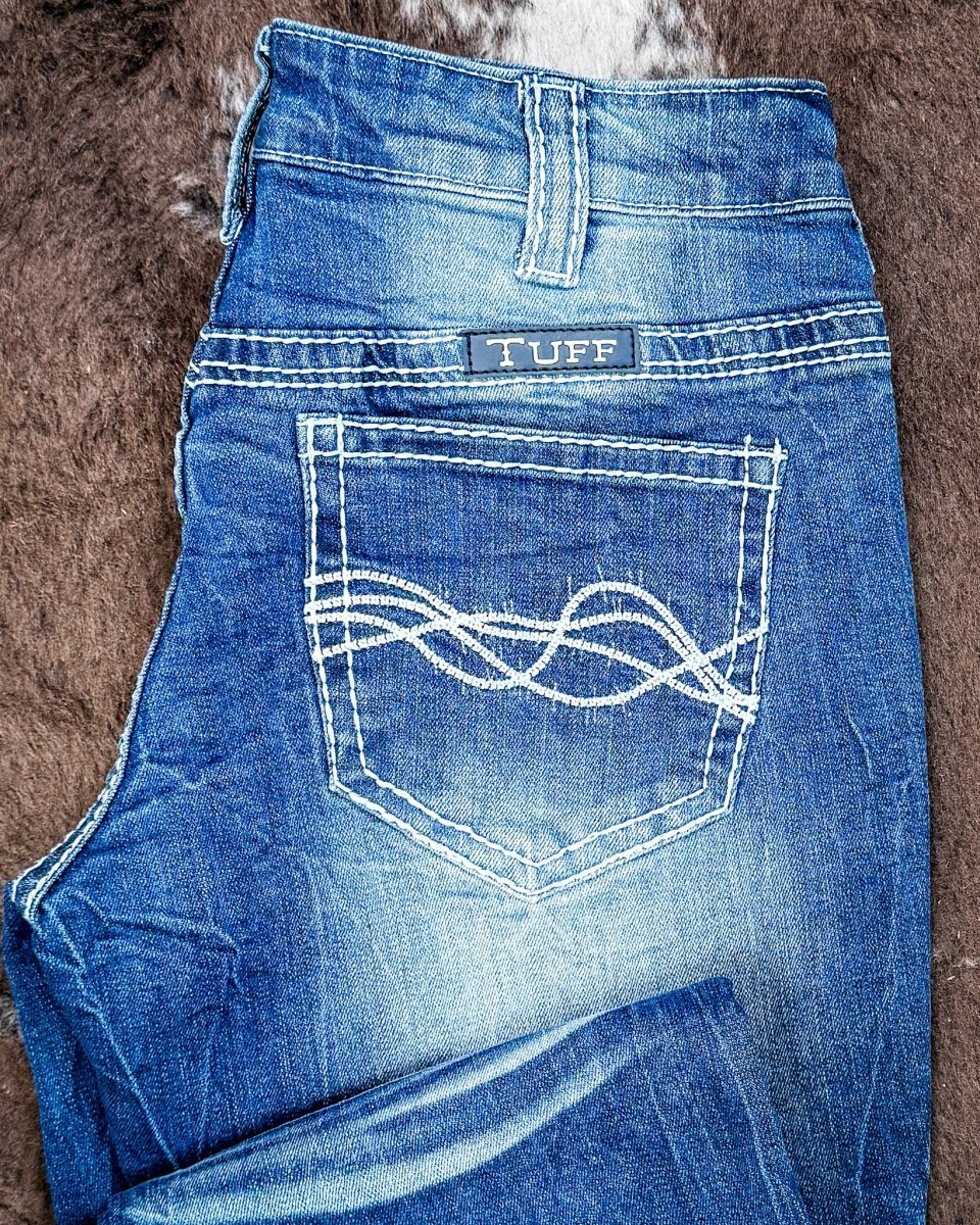 Original Shattered Bootcut Jeans by Cowgirl Tuff - Image 6