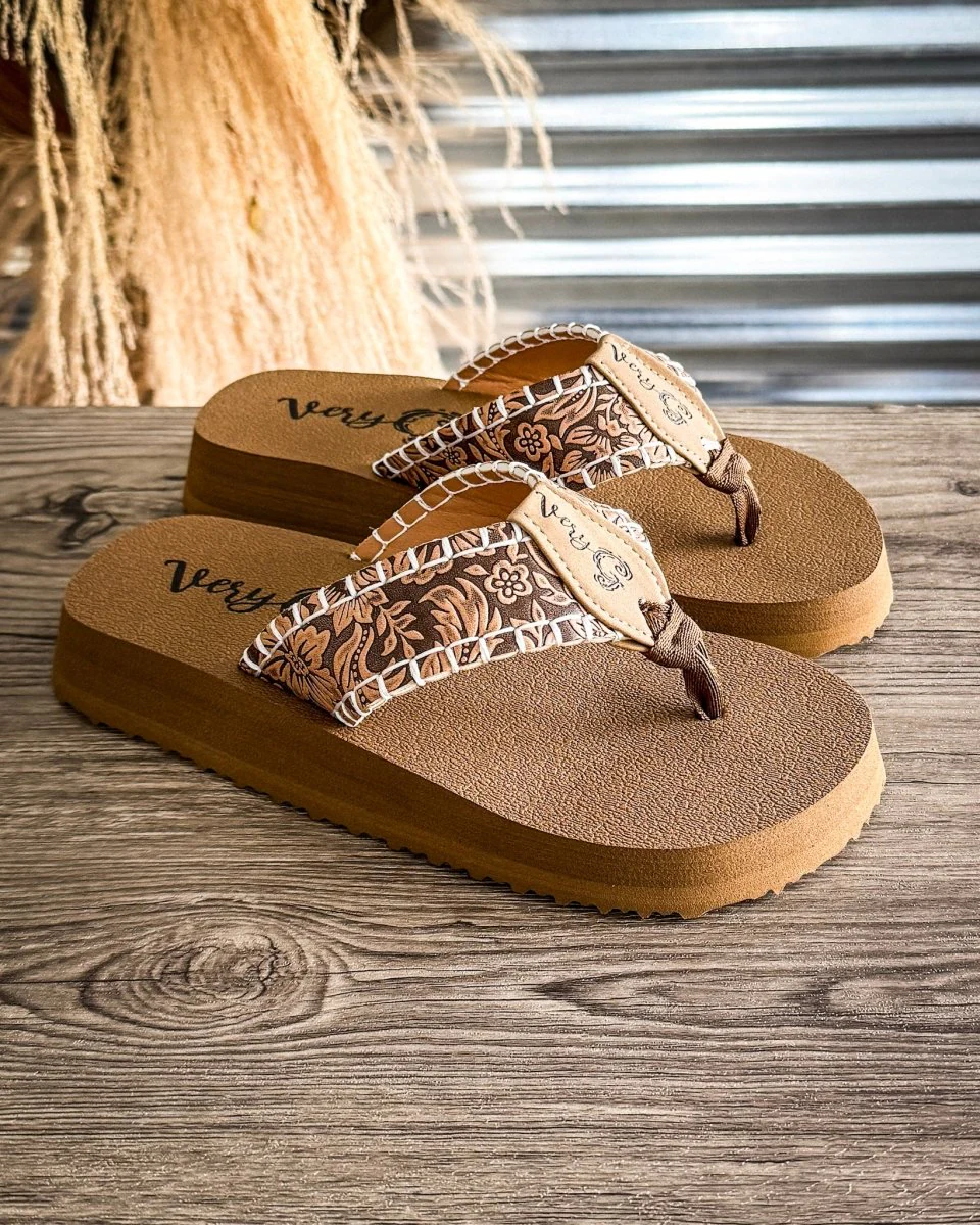 Pamela Sandal in Tan by Very G