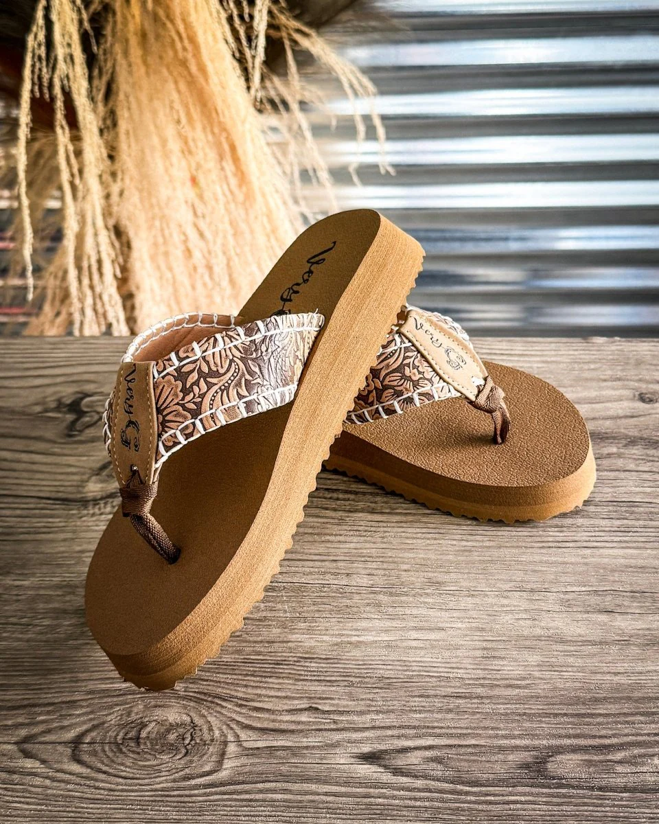 Pamela Sandal in Tan by Very G - Image 2