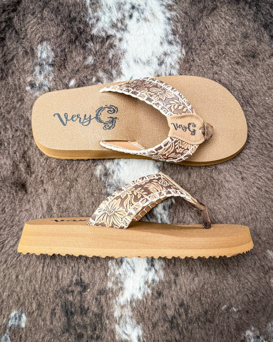 Pamela Sandal in Tan by Very G - Image 3