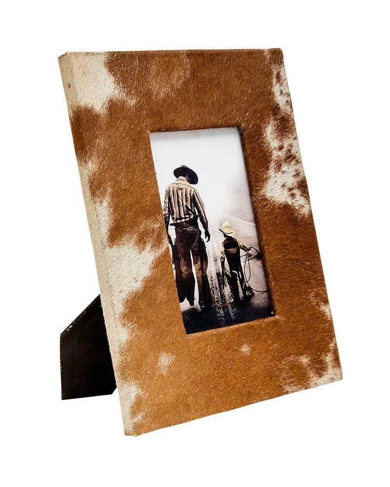 Ploti Hairon Hide Photo Frame by Myra Bag - Image 3