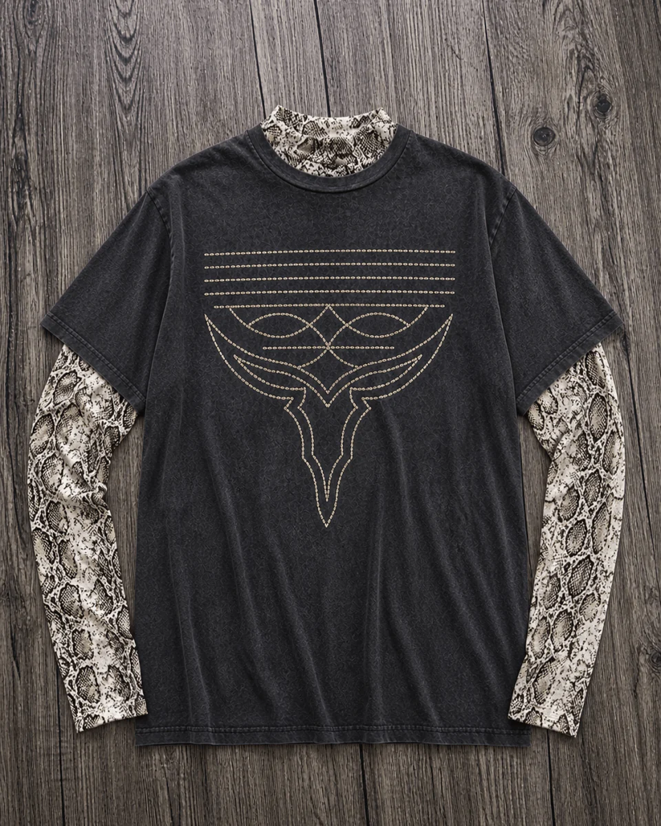 Prairie Rattler Mesh Top by Sterling Kreek - Image 3