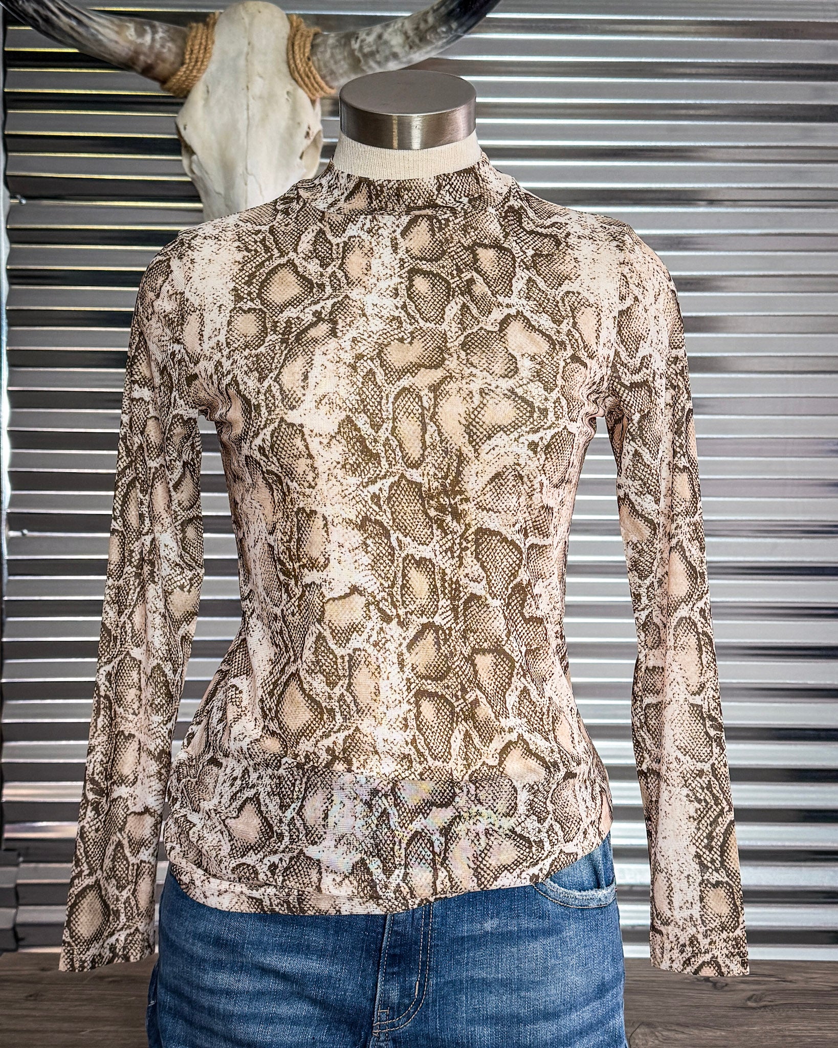 Prairie Rattler Mesh Top by Sterling Kreek - Image 4