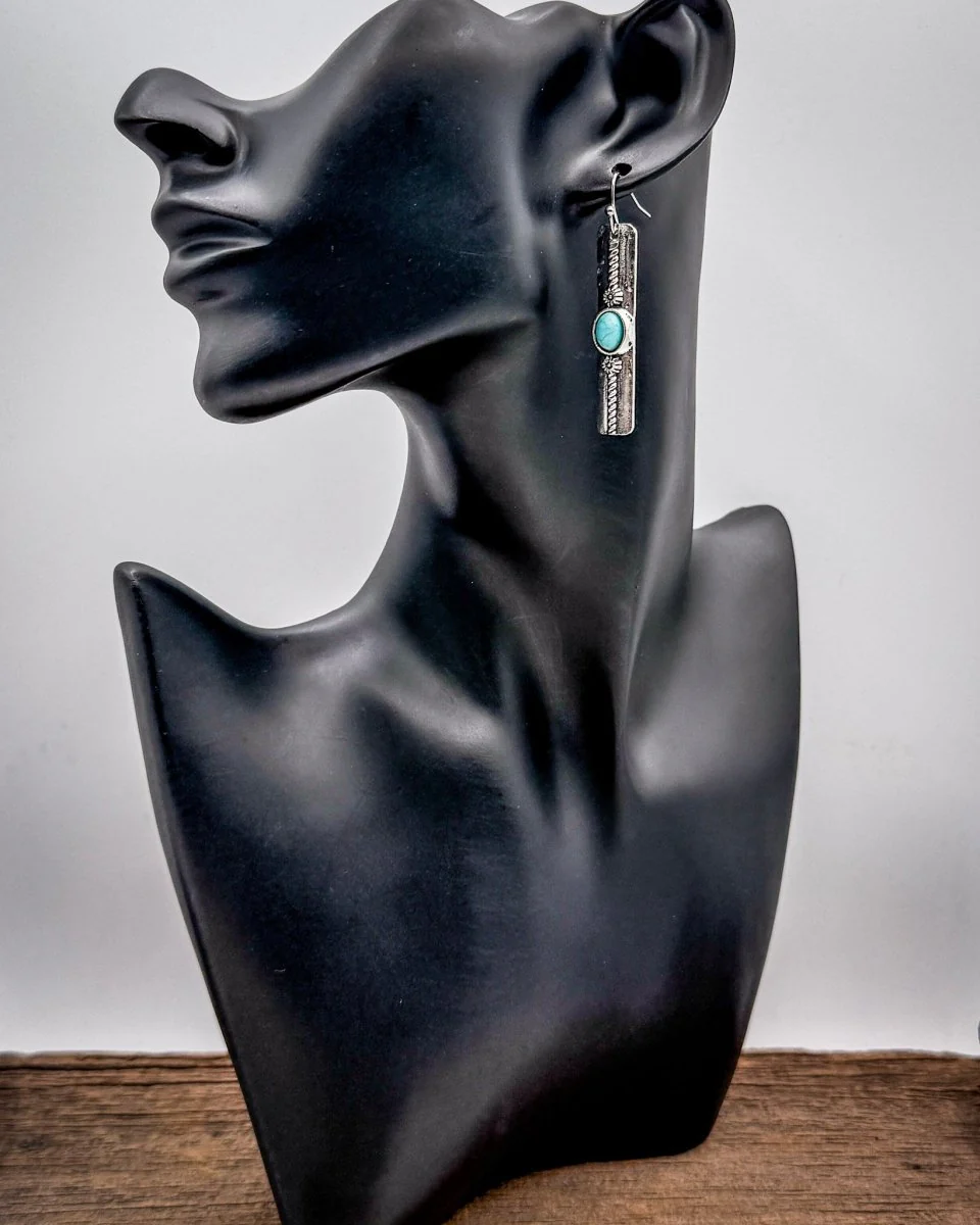 Prairie Starlet Bar Dangle Earrings - Image 3