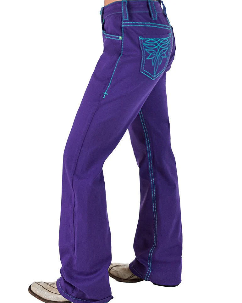 Purple Crush Bootcut Jeans by Cowgirl Tuff - Image 6