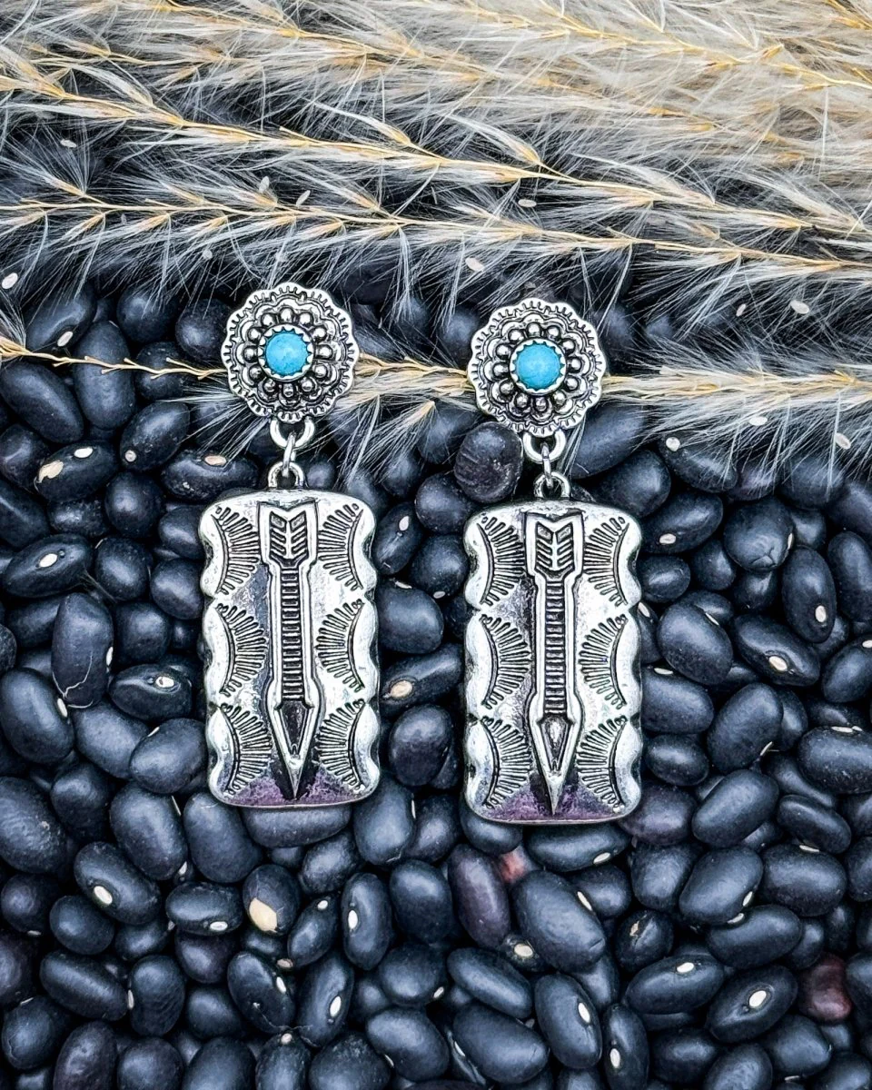 Ridgeline Bar Dangle Earrings