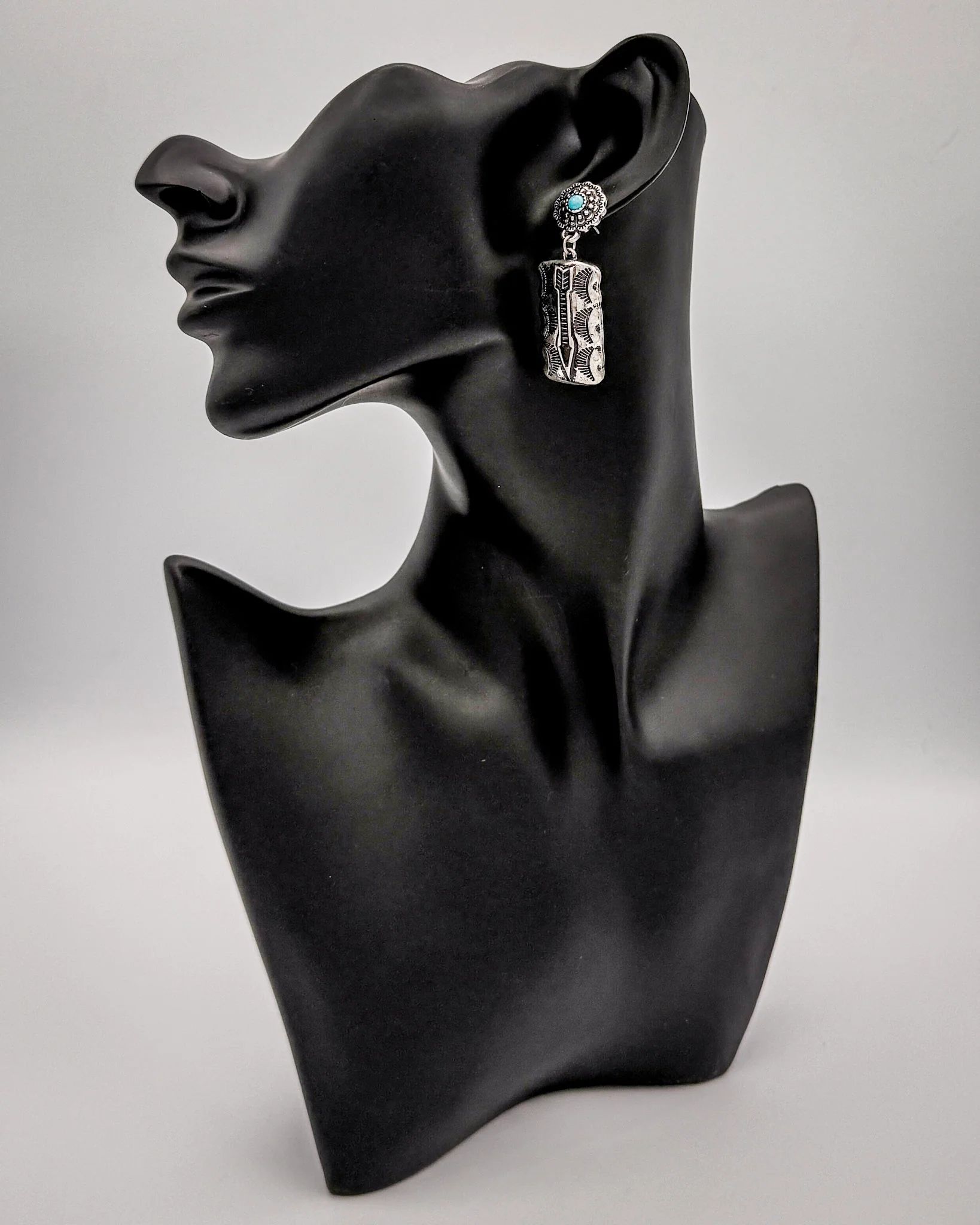 Ridgeline Bar Dangle Earrings - Image 3
