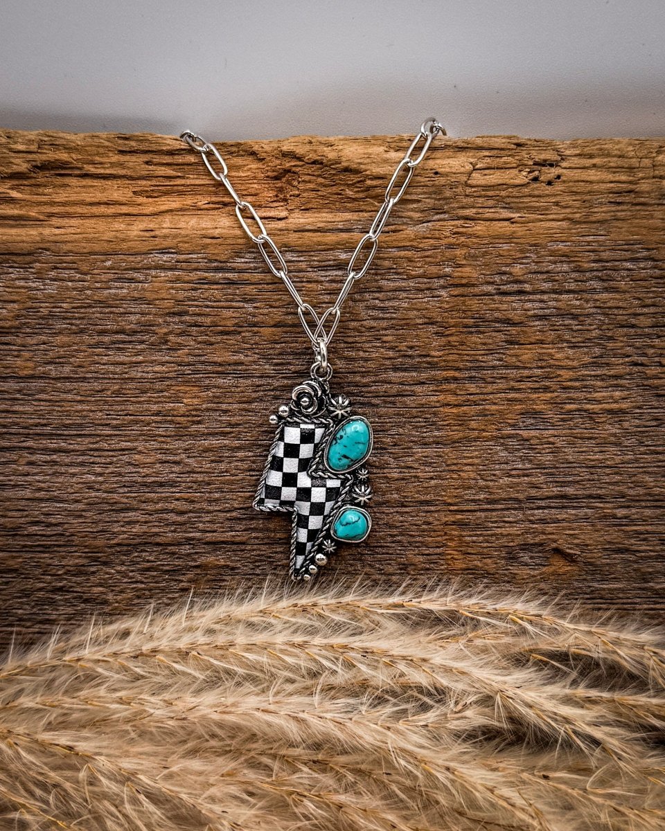 Riot Ridge Lightning Bolt Necklace