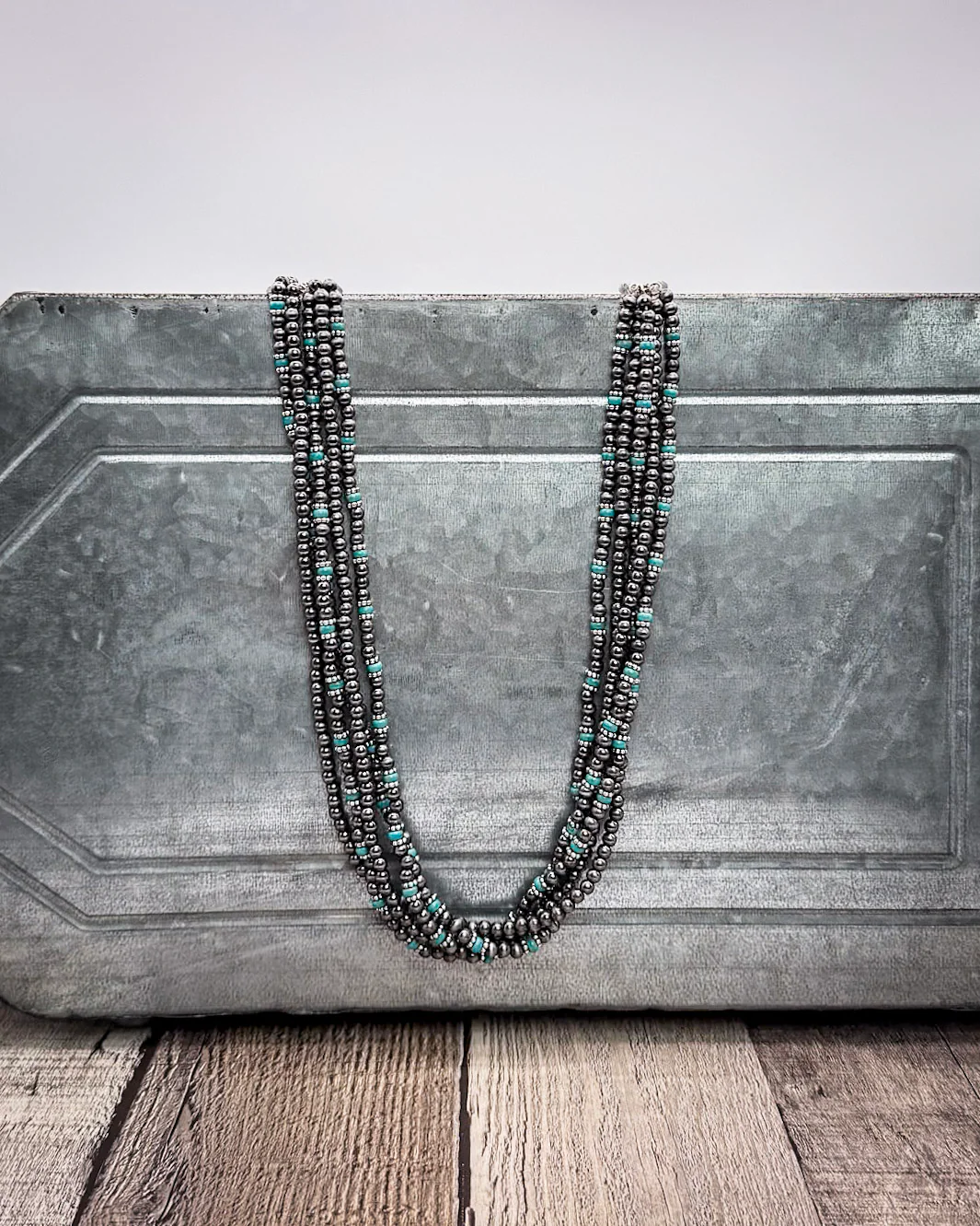 Sierra Sky Multi-Strand Fashion Necklace - Image 2