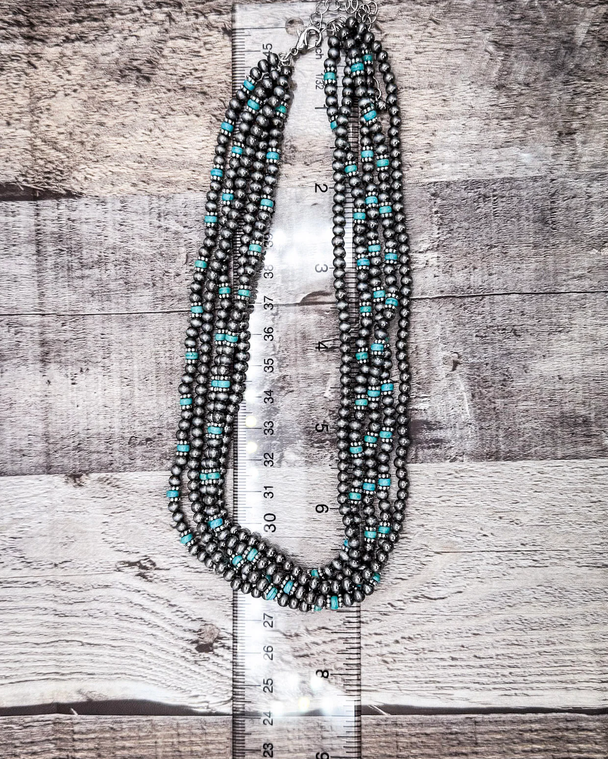 Sierra Sky Multi-Strand Fashion Necklace - Image 4