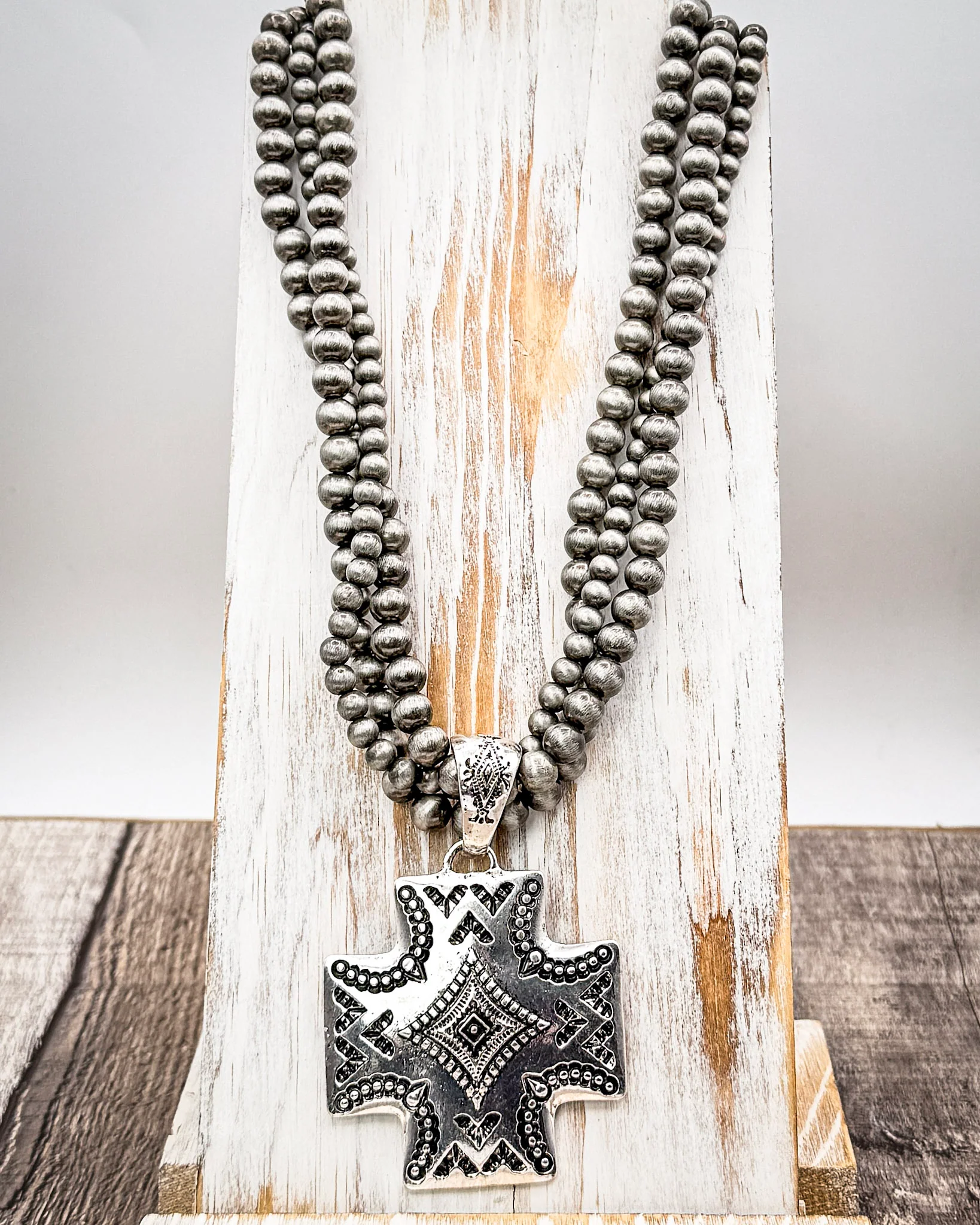Silverwood Aztec Pendant Necklace Set - Image 7