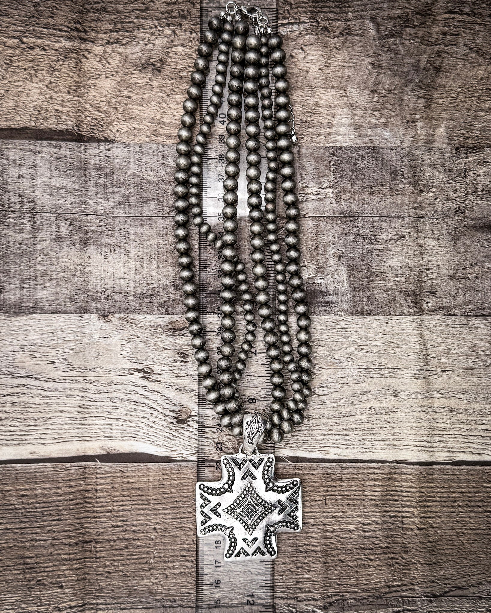 Silverwood Aztec Pendant Necklace Set - Image 8