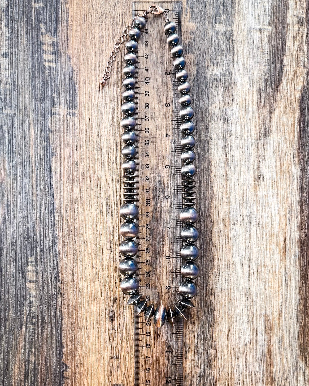Sophie Navajo Pearl Fashion Necklace - Copper - Image 4