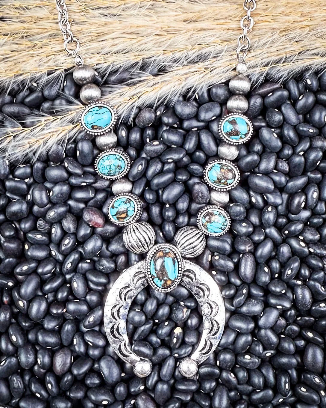 Sundown Blossom Fashion Necklace Set - Image 3