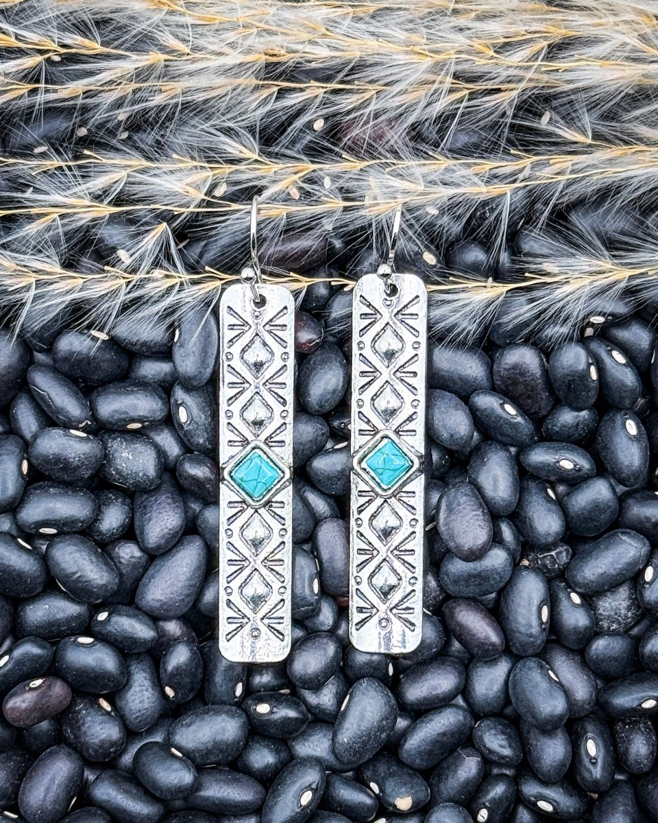 Sutton Bar Dangle Earrings - Image 5