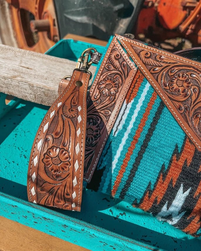 The San Jose Leather Tooled Purse by Haute Southern Hyde - Image 5