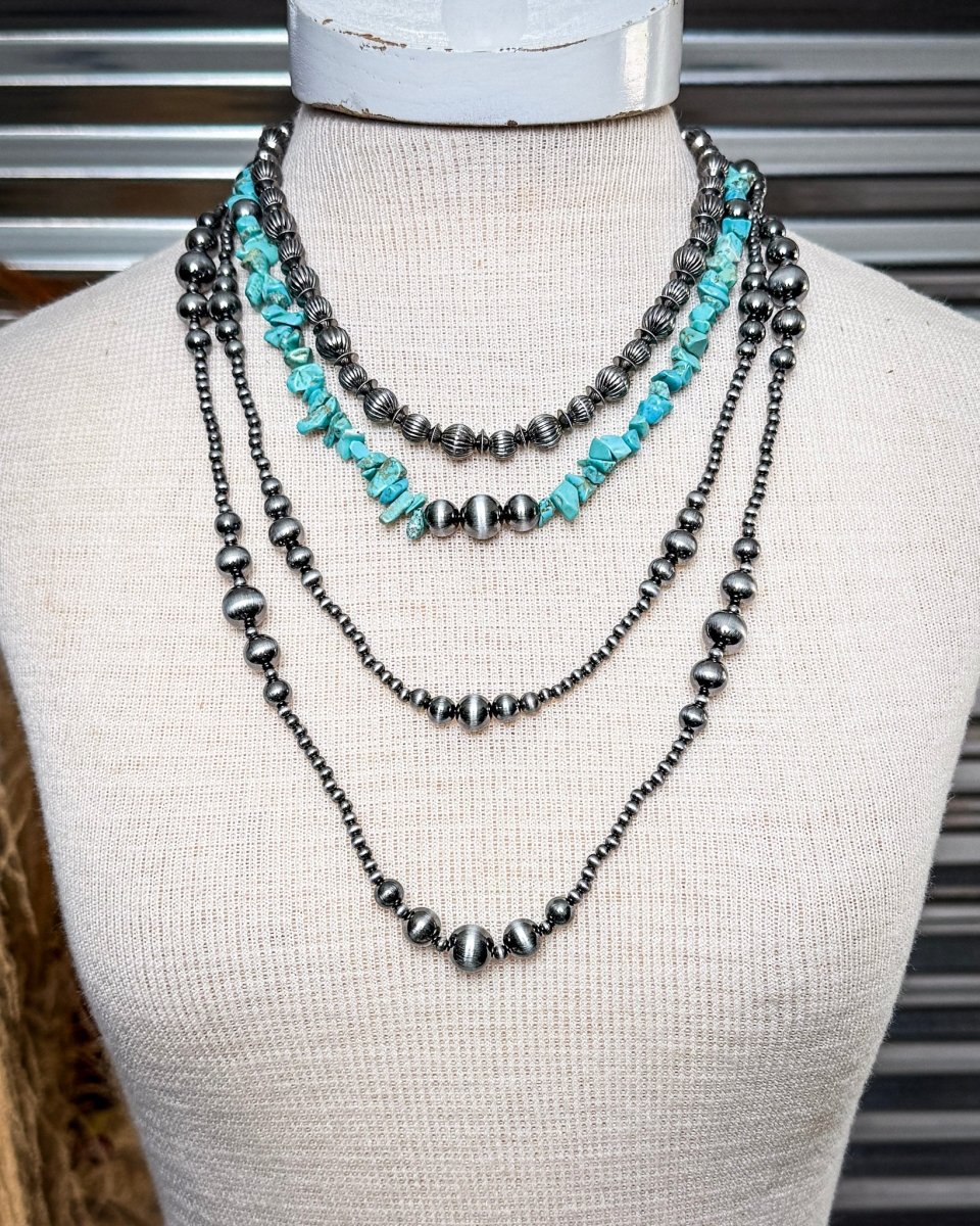 Tinsley Layered Stone Necklace Set - Image 2