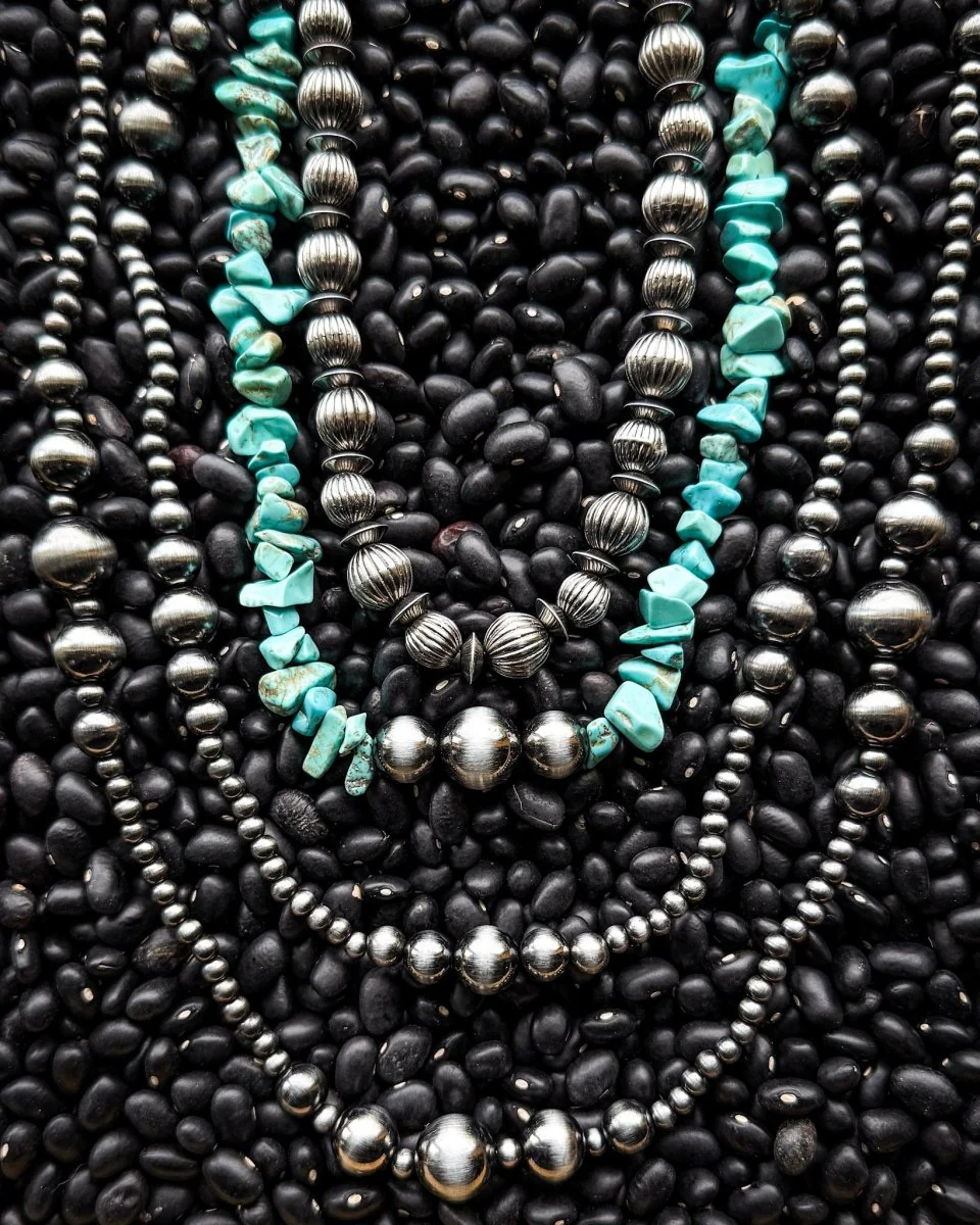 Tinsley Layered Stone Necklace Set - Image 4