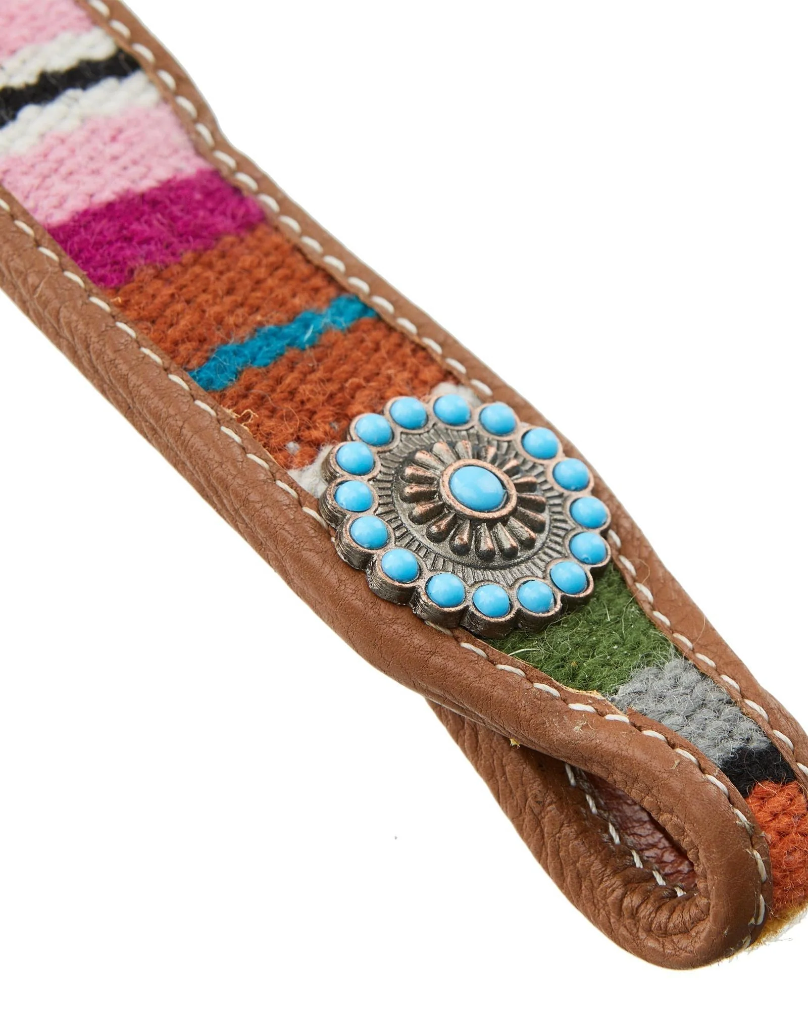 Tough 1 Serape Wool One Ear Belt Headstall - Image 3