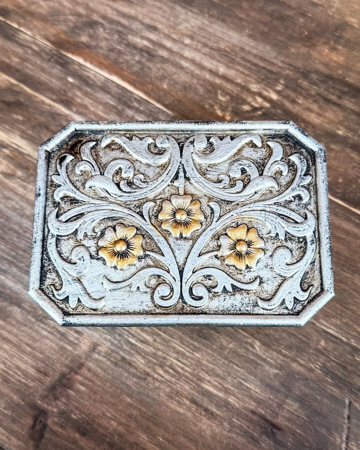 Turquoise Trinket Box - Image 5