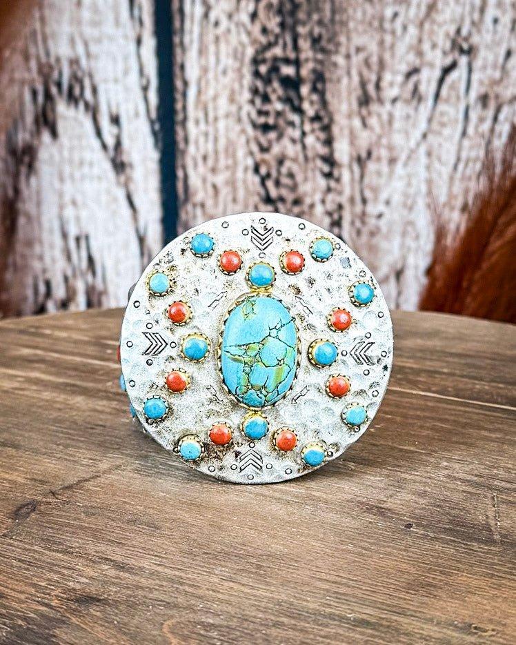 Turquoise Stones Trinket Box - Image 4