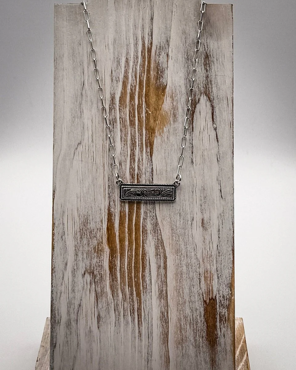 Westforge Scroll Bar Necklace - Image 5