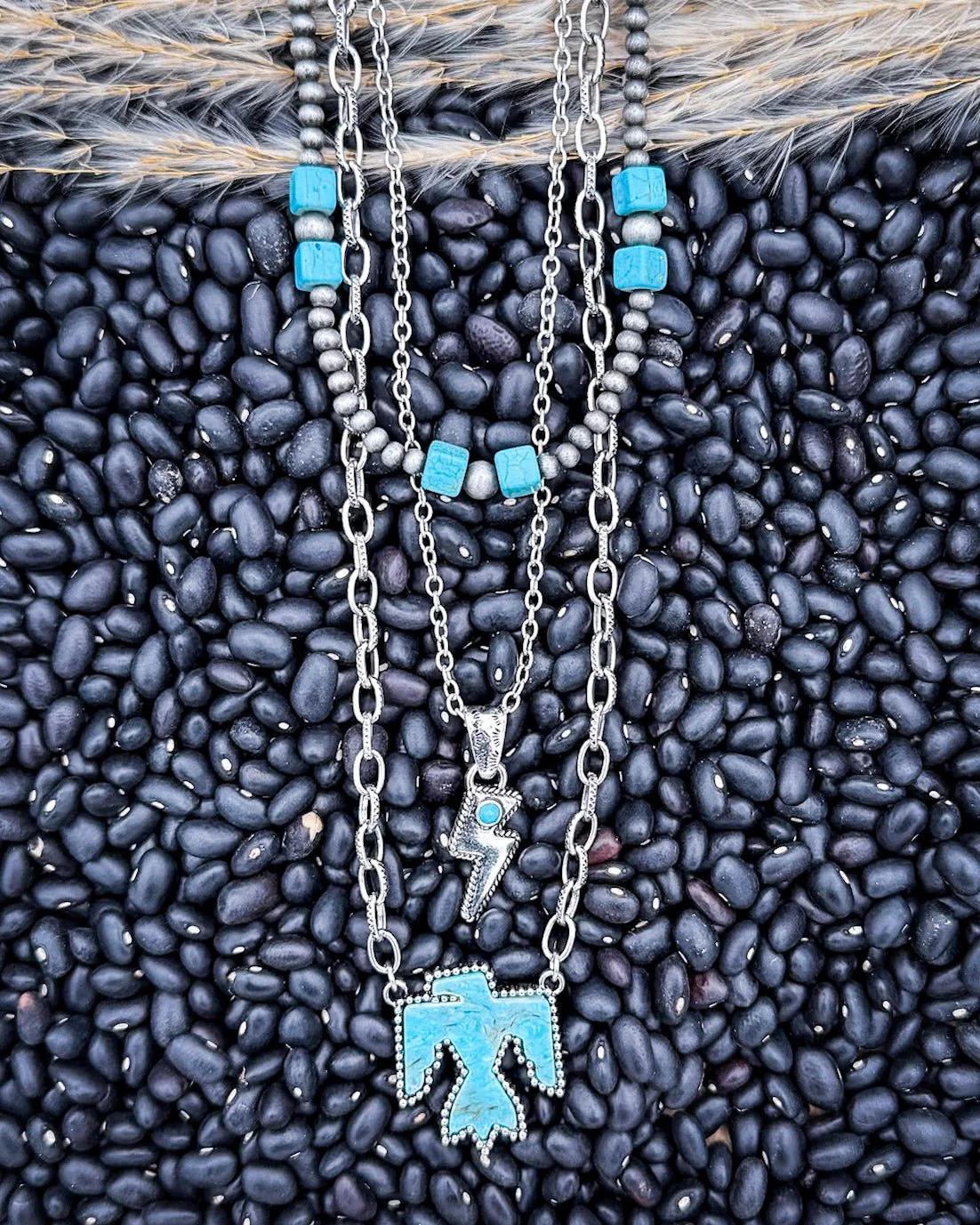Wild Thunder Layered Fashion Necklace