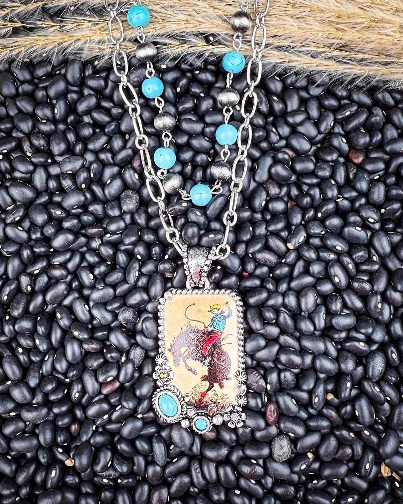 Wild West Layered Fashion Necklace